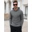 Waffle Knit Stretch Pullover Hoodie