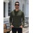 Casual Comfort Travel Henley Hoodie