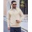 Casual Turtleneck Knit Hoodie
