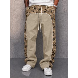 Urban Explorer Camo Patchwork Casual Pants