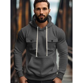 Everyday Comfort Fleece Cargo Hoodie