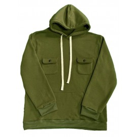 Everyday Comfort Fleece Cargo Hoodie