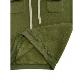 Everyday Comfort Fleece Cargo Hoodie