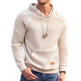 Stylish Waffle Knit Hoodie