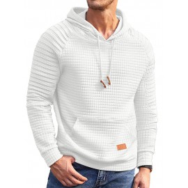 Stylish Waffle Knit Hoodie