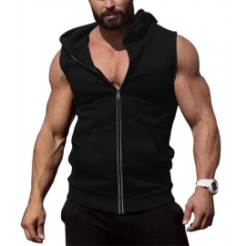 Zip Up Workout Tank Tops