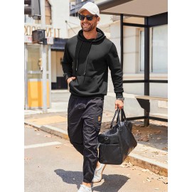 Casual Classic Waffle Knit Hoodie