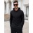 Waffle Knit Stretch Pullover Hoodie