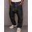 Casual Streetwear 100% Cotton Drop Crotch Pants