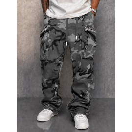 Utility Street Style Camouflage Cargo Pants