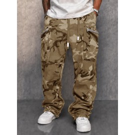 Utility Street Style Camouflage Cargo Pants