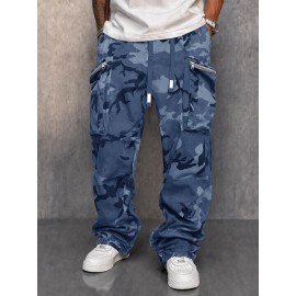 Utility Street Style Camouflage Cargo Pants
