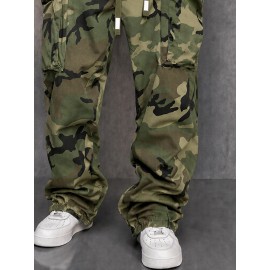 Utility Street Style Camouflage Cargo Pants
