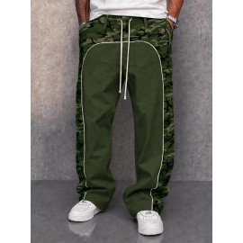 Urban Explorer Camo Patchwork Casual Pants