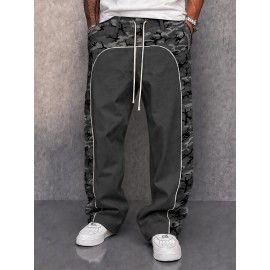 Urban Explorer Camo Patchwork Casual Pants
