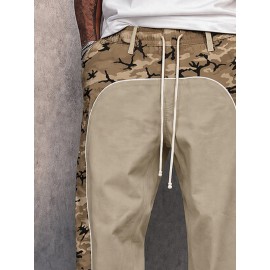 Urban Explorer Camo Patchwork Casual Pants
