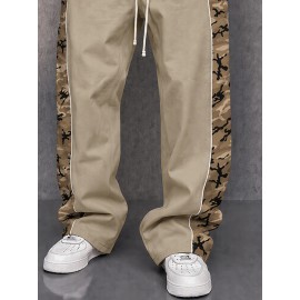Urban Explorer Camo Patchwork Casual Pants