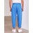Belted Pleated Wide Leg Cropped Dress Harem Pants