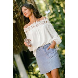 Honey Rose White Top