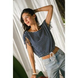 In the Know Striped Top