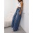 Ripped Split-Joint Loose Wide Leg Jean Pants Bottoms