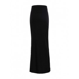 Solid Color A-Line Bodycon Skirts Bottoms