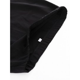Solid Color A-Line Bodycon Skirts Bottoms