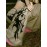 Ink-Splash Print Straight-Leg Casual Trousers