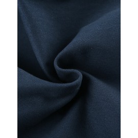 Solid Color Low Waist Flared Suit Pants