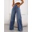 Ripped Split-Joint Loose Wide Leg Jean Pants Bottoms