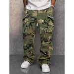 Utility Street Style Camouflage Cargo Pants