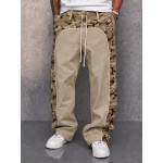 Urban Explorer Camo Patchwork Casual Pants