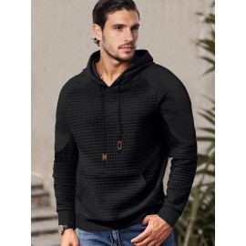 Comfy Relaxed Fit Waffle Hoodie