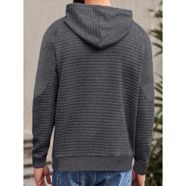 Comfy Relaxed Fit Waffle Hoodie