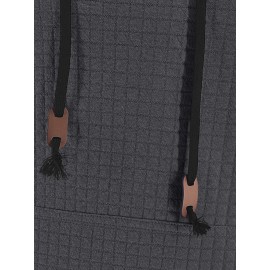 Comfy Relaxed Fit Waffle Hoodie