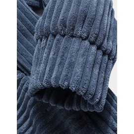 Casual Relaxed Fit Corduroy Hoodie