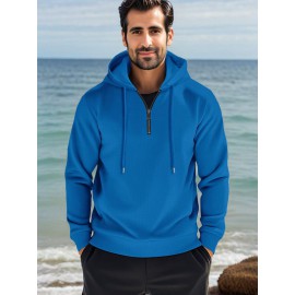Athleisure Comfort Waffle Hoodie