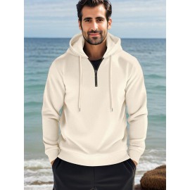 Athleisure Comfort Waffle Hoodie