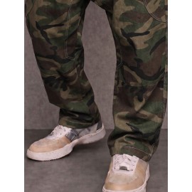 Casual Streetwear 100% Cotton Drop Crotch Pants