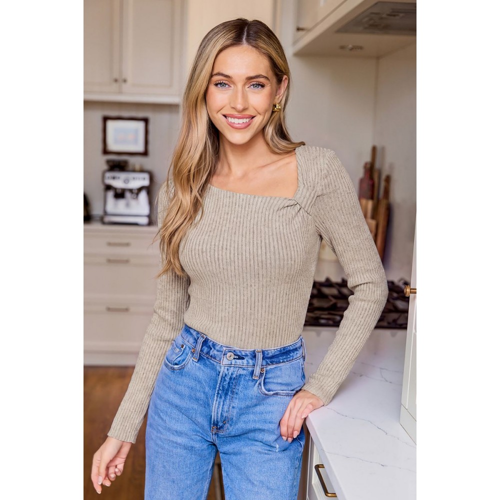 Just Imagine Beige Top
